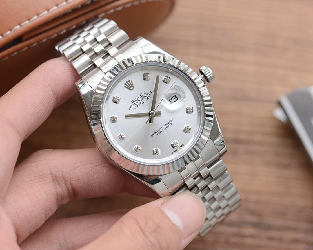 Rolex Datejust 41 Silver Toned For Men 79174 - Image 2