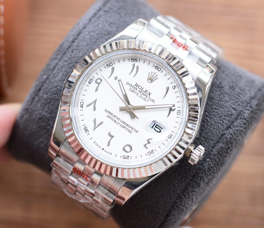 Rolex Datejust 41 Silver Toned For Men