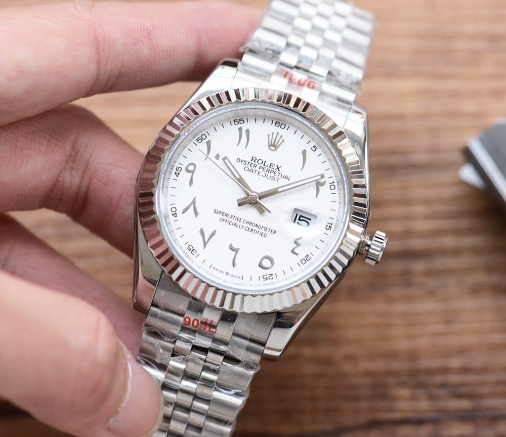 Rolex Datejust 41 Silver Toned For Men