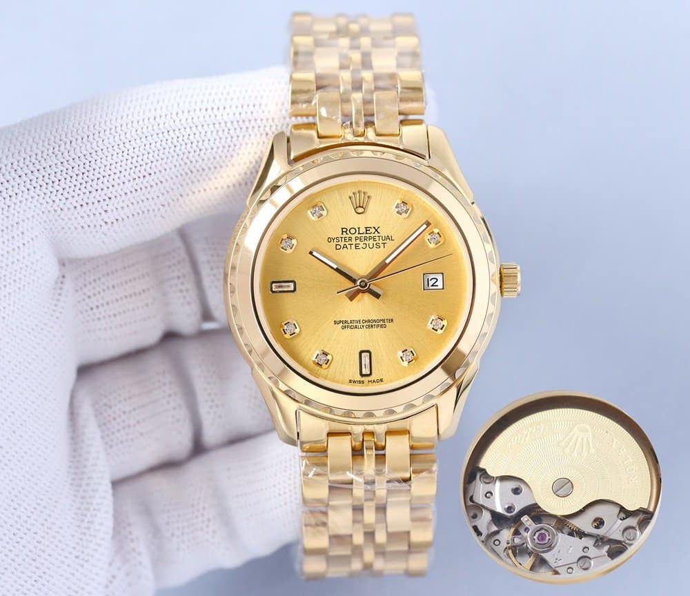 Rolex Datejust 41mm Gold Toned For Men