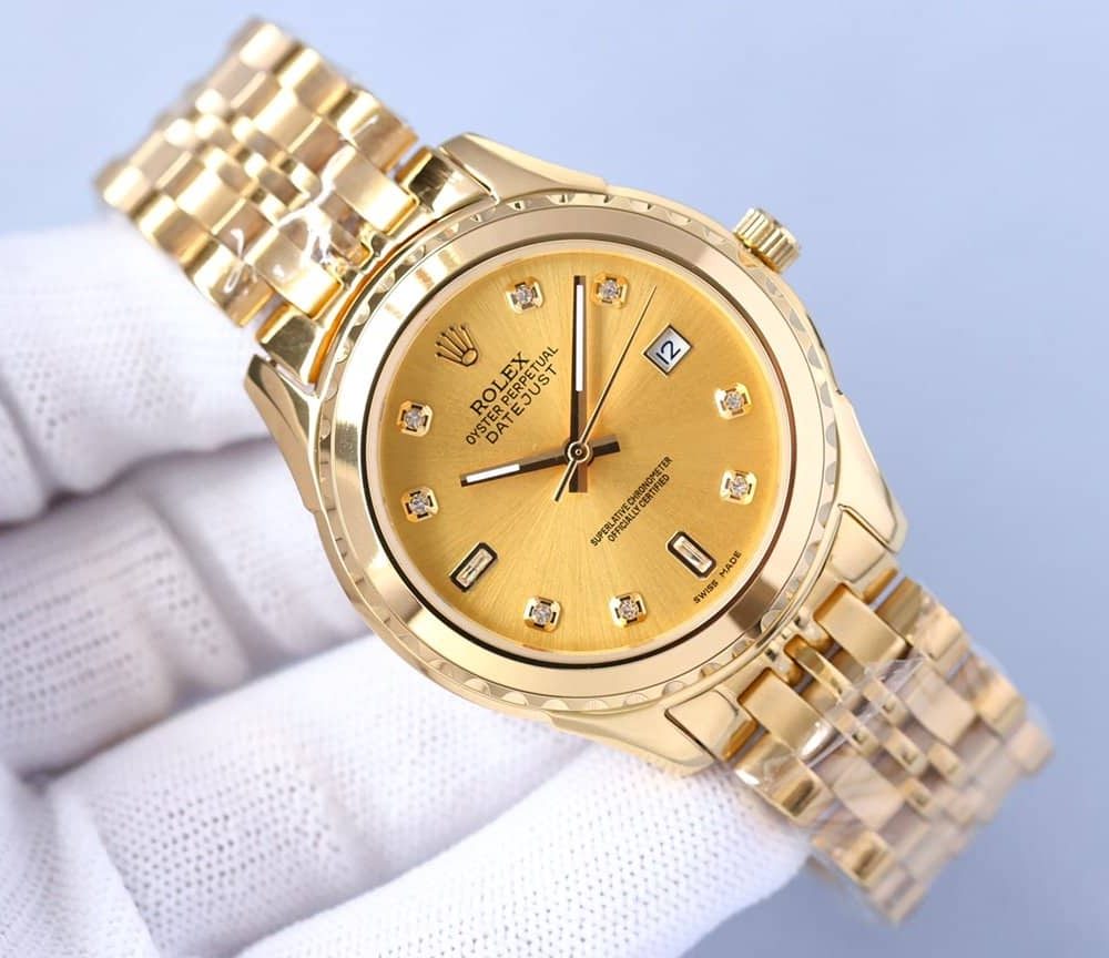 Rolex Datejust 41mm Gold Toned For Men