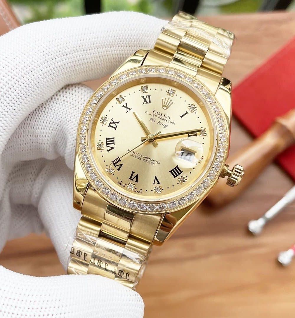 Rolex Datejust 41mm Oyster Perpetual Gold Toned For Men