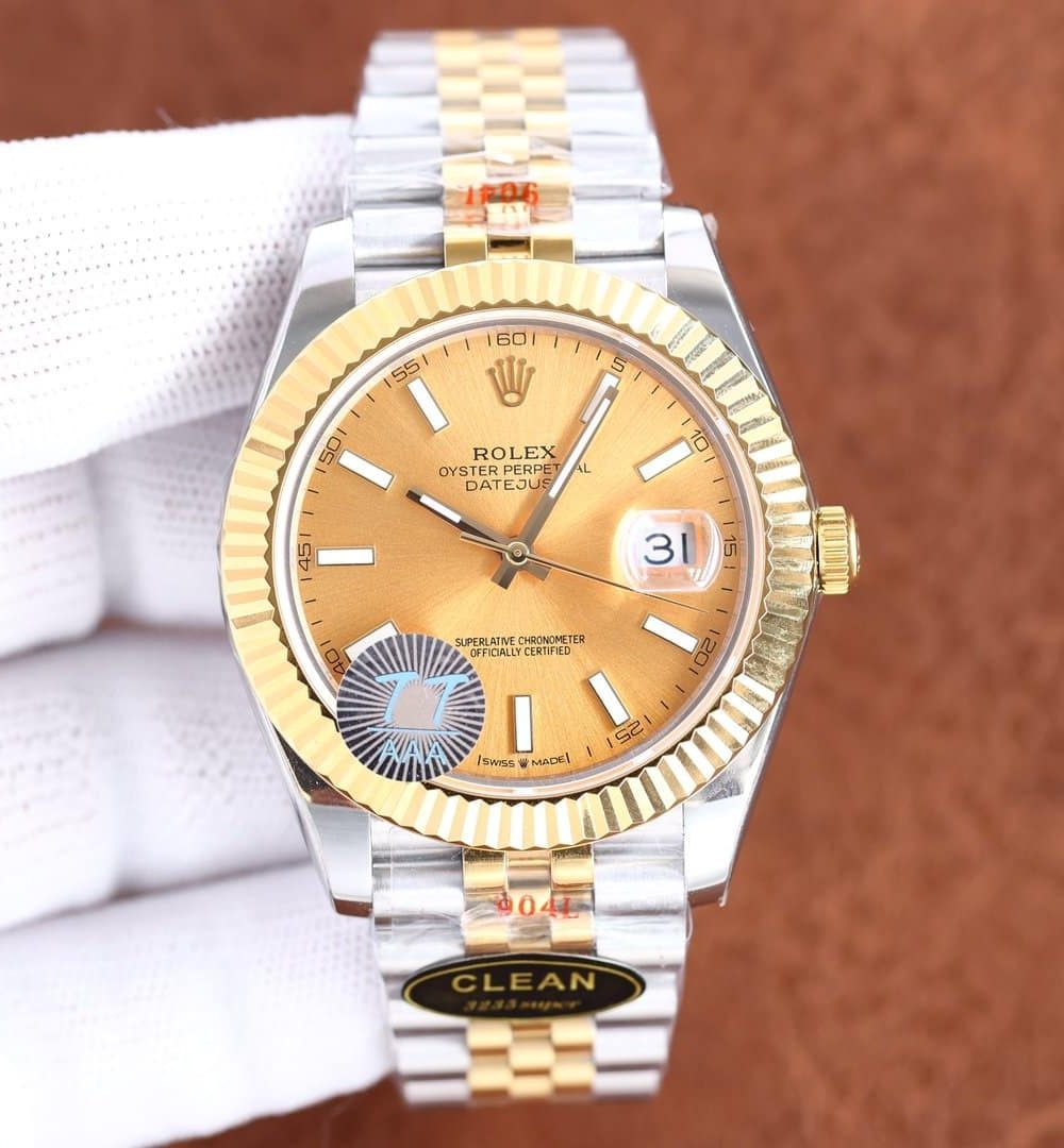 Rolex Datejust 41mm Oyster Perpetual Silver Toned For Men 69173