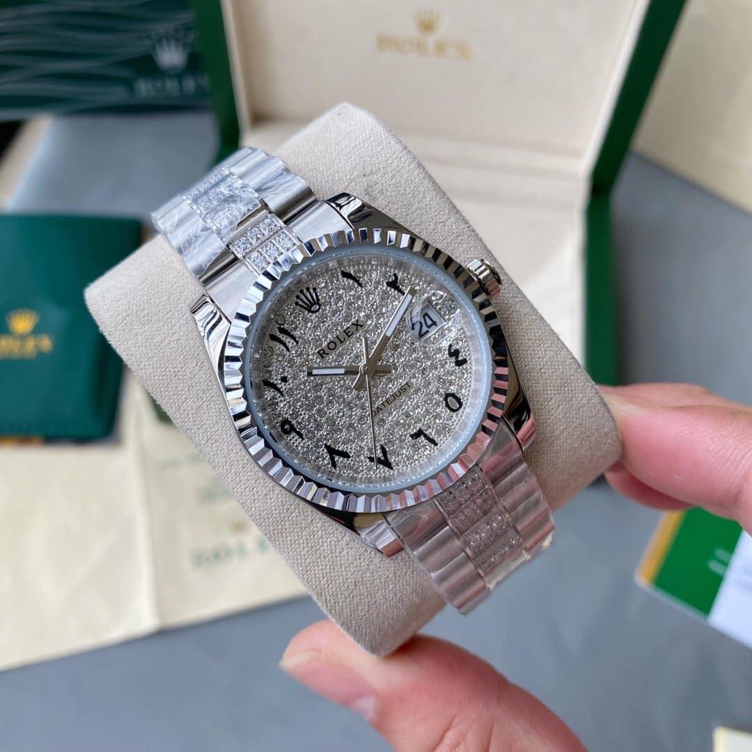 Rolex Datejust 41mm Oyster Perpetual Silver Toned For Men - Image 3