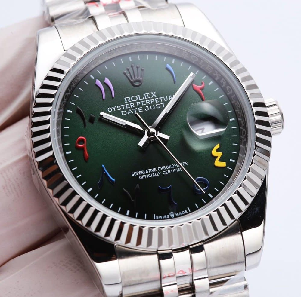 Rolex Datejust 41mm Oyster Perpetual Silver Toned For Men