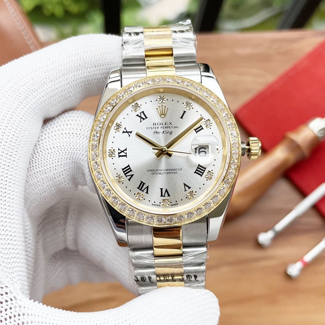 Rolex Datejust 41mm Oyster Perpetual Silver Toned For Men - Image 2