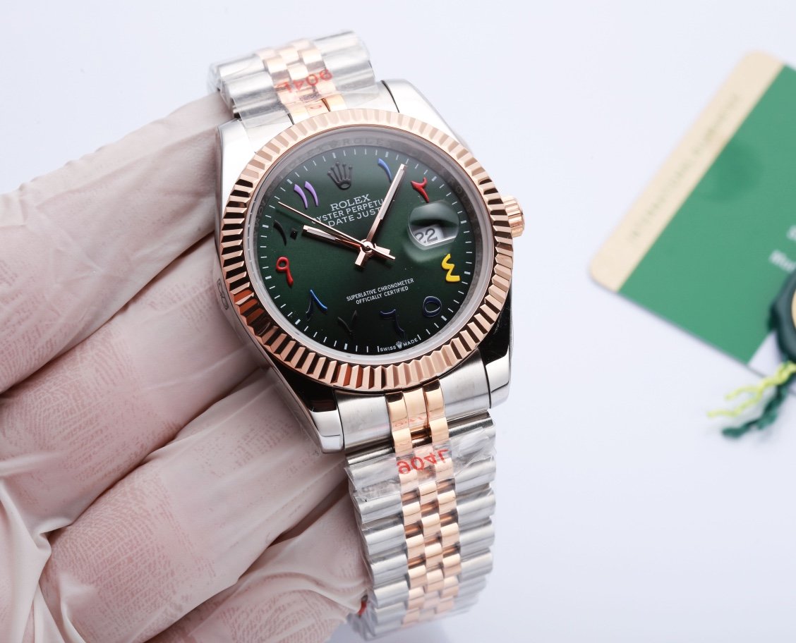 Rolex Datejust 41mm Oyster Perpetual Silver Toned For Men