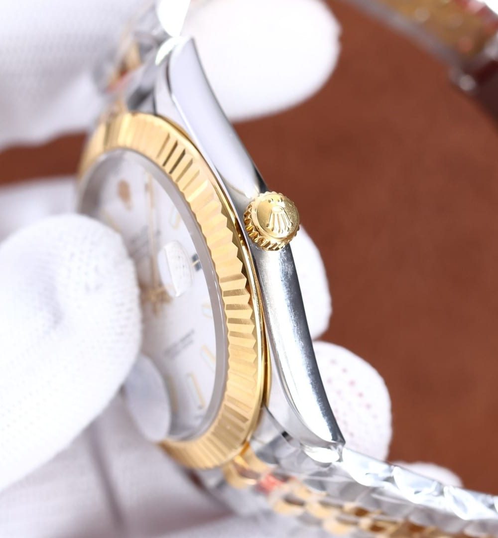 Rolex Datejust 41mm Oyster Perpetual Silver Toned For Men