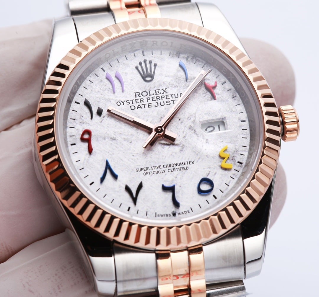 Rolex Datejust 41mm Oyster Perpetual Silver Toned For Men - Image 3