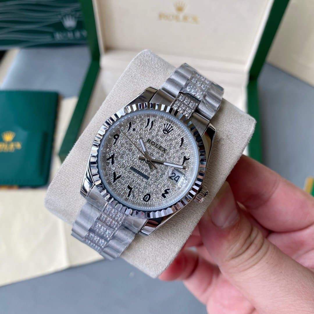 Rolex Datejust 41mm Oyster Perpetual Silver Toned For Men - Image 2