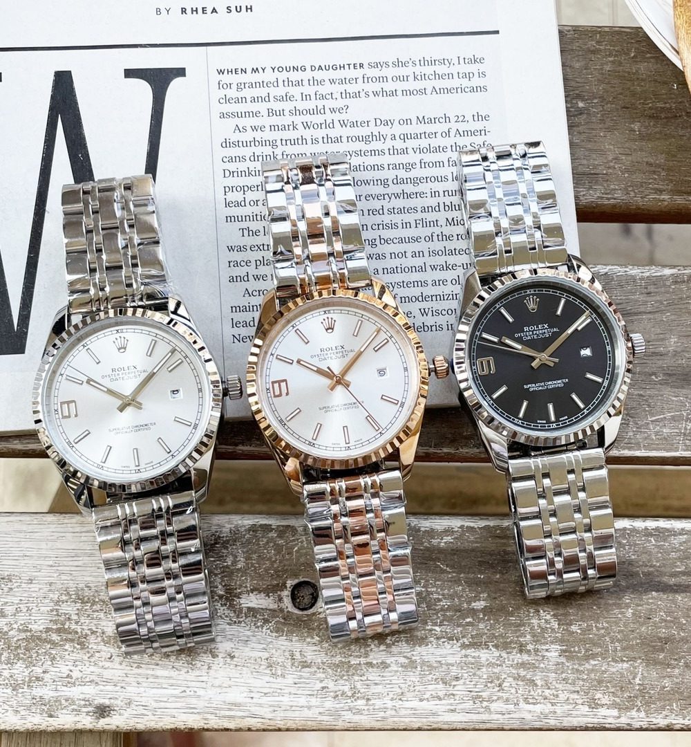 Rolex Datejust 41mm Oyster Perpetual Silver Toned For Men