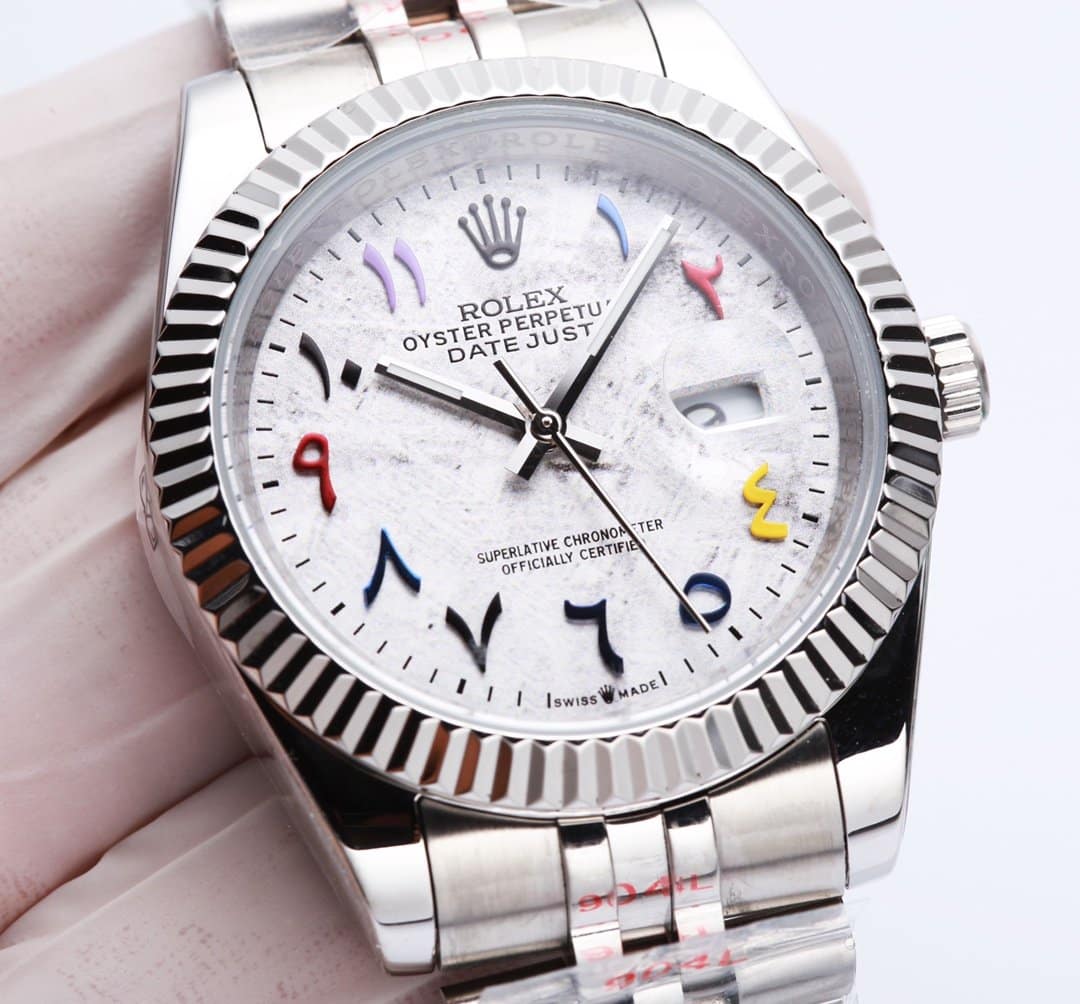 Rolex Datejust 41mm Oyster Perpetual Silver Toned For Men - Image 2