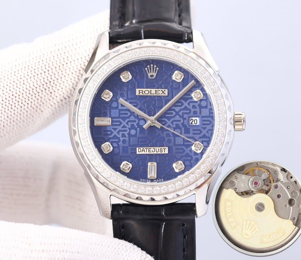 Rolex Datejust 41mm Silver Toned For Men