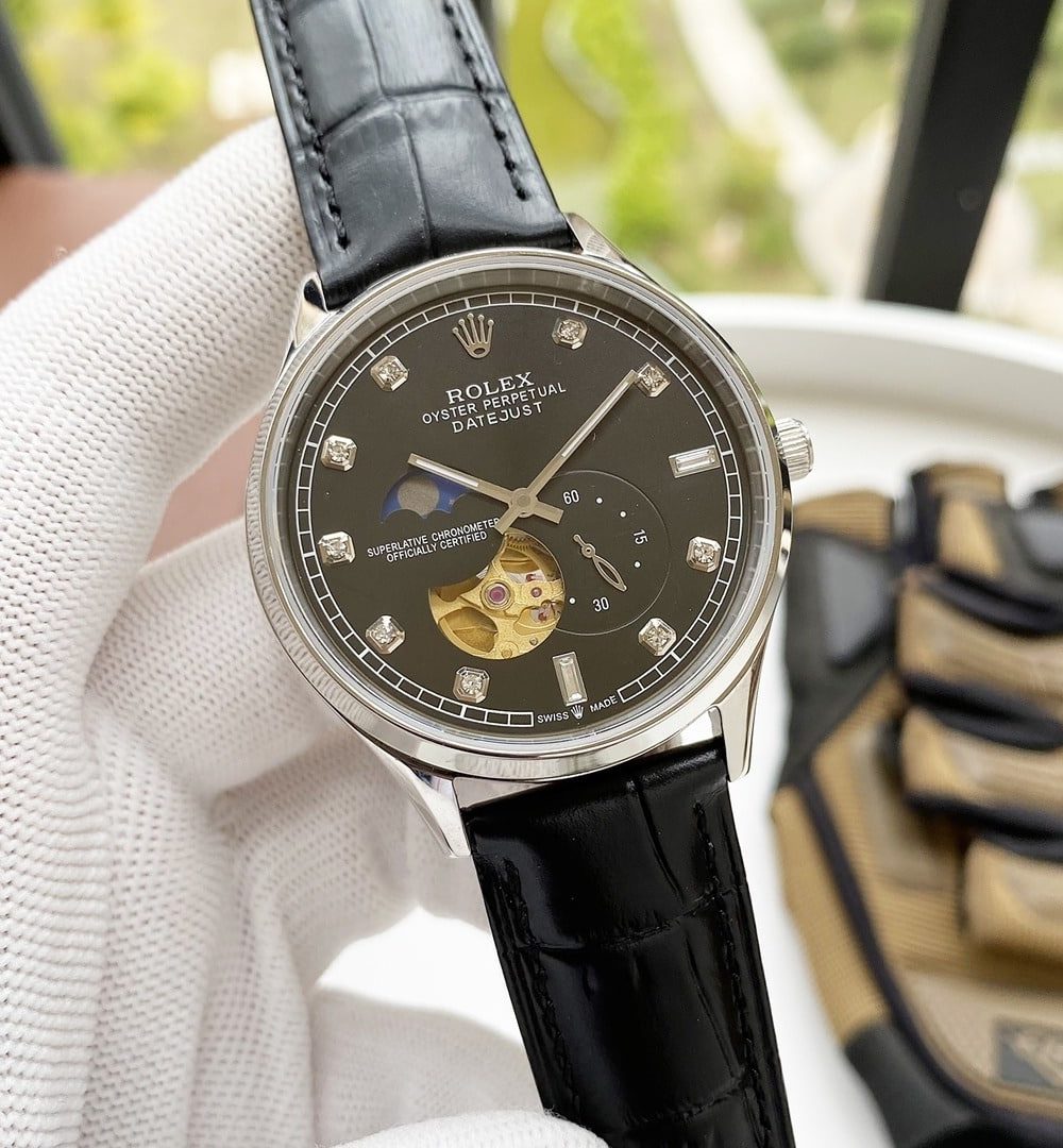 Rolex Datejust 41mm Silver Toned For Men