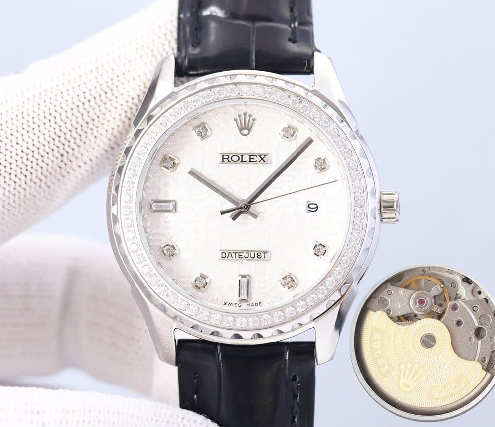 Rolex Datejust 41mm Silver Toned For Men