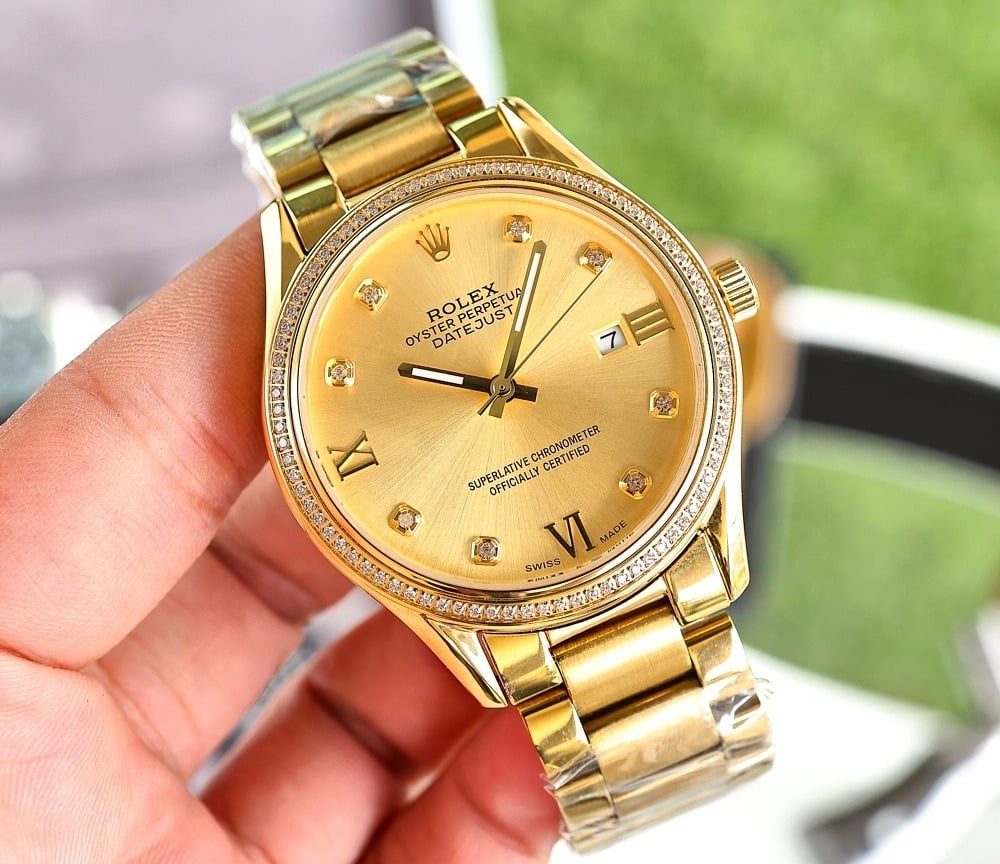 Rolex Datejust Oyster Perpetual 41 Gold Toned For Men