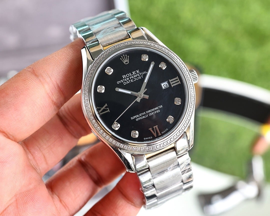 Rolex Datejust Oyster Perpetual 41 Silver Toned For Men