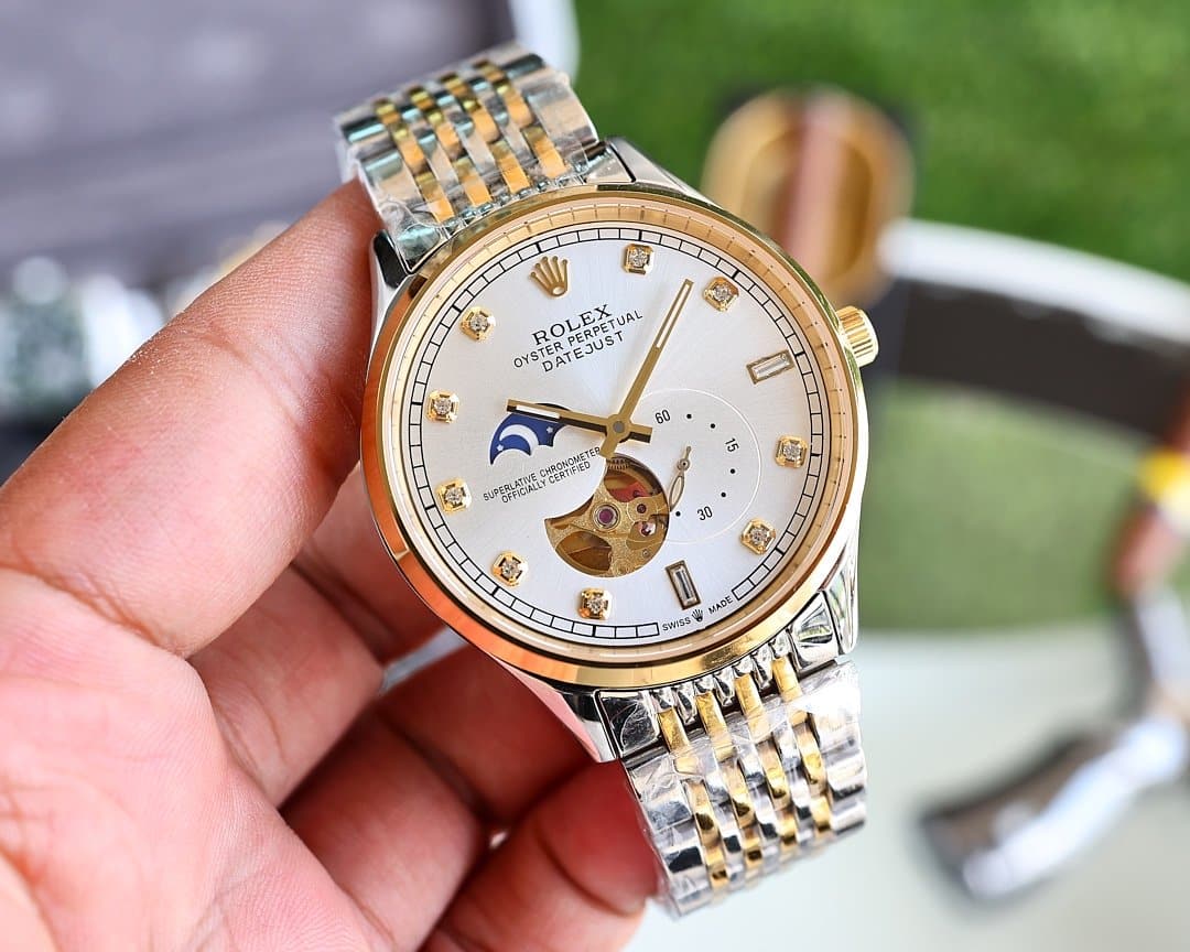 Rolex Datejust Oyster Perpetual 41 Silver Toned For Men