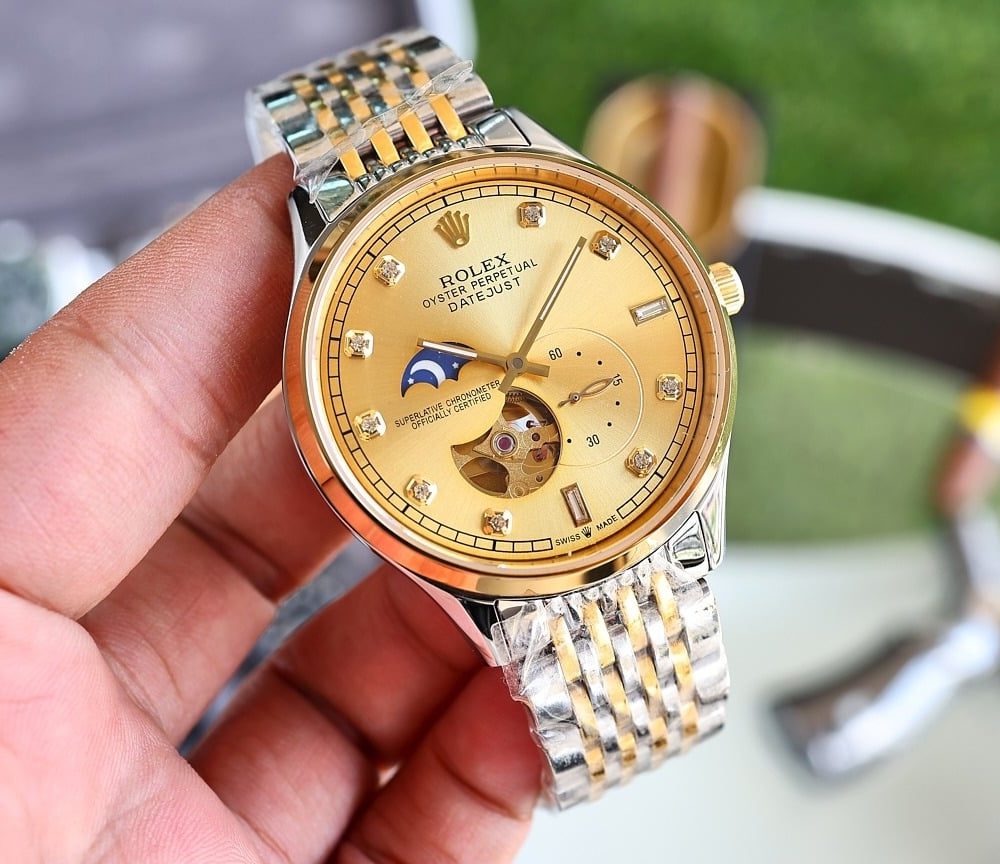 Rolex Datejust Oyster Perpetual 41 Silver Toned For Men