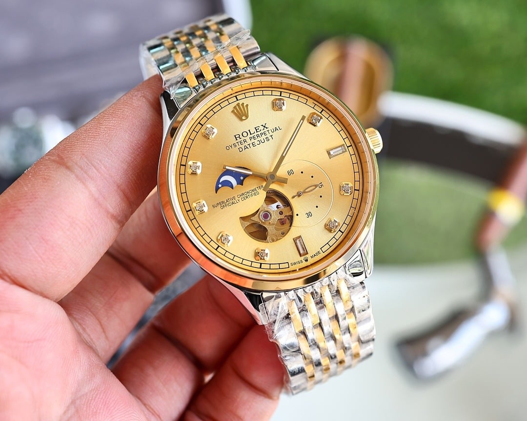 Rolex Datejust Oyster Perpetual 41 Silver Toned For Men