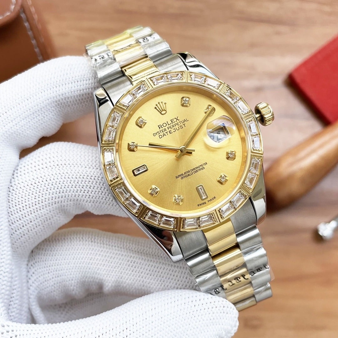 Rolex Datejust Oyster Perpetual 41 Silver Toned For Men - Image 3