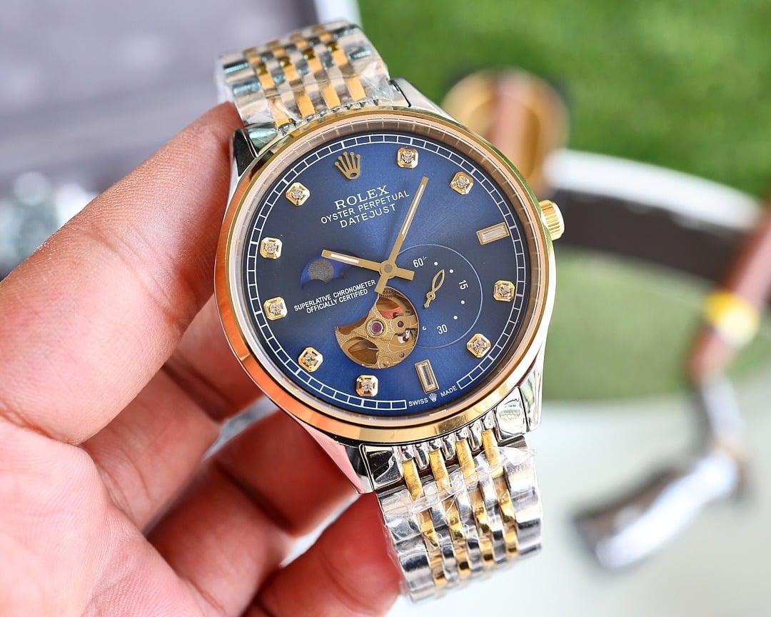 Rolex Datejust Oyster Perpetual 41 Silver Toned For Men