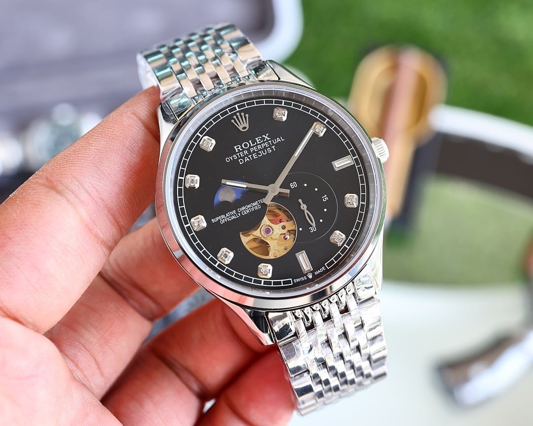 Rolex Datejust Oyster Perpetual 41 Silver Toned For Men