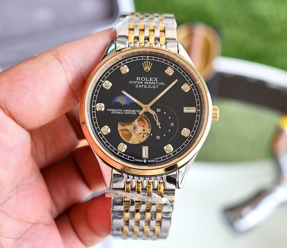 Rolex Datejust Oyster Perpetual 41 Silver Toned For Men