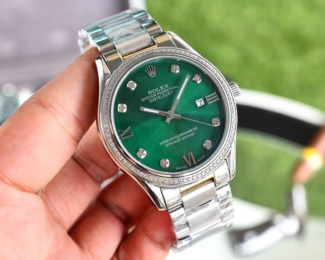 Rolex Datejust Oyster Perpetual 41 Silver Toned For Men