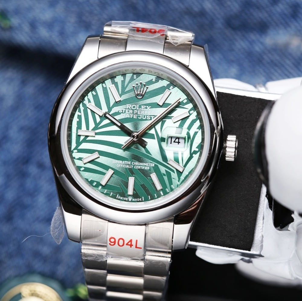 Rolex Datejust Oyster Perpetual 41 Silver Toned For Men