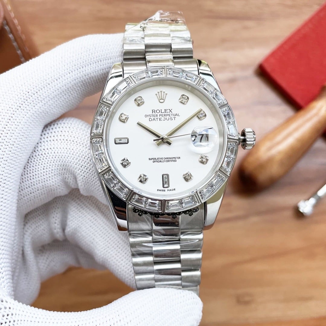 Rolex Datejust Oyster Perpetual 41 Silver Toned For Men - Image 3