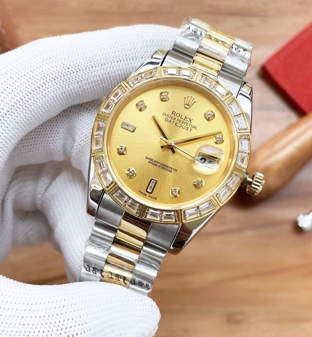 Rolex Datejust Oyster Perpetual 41 Silver Toned For Men