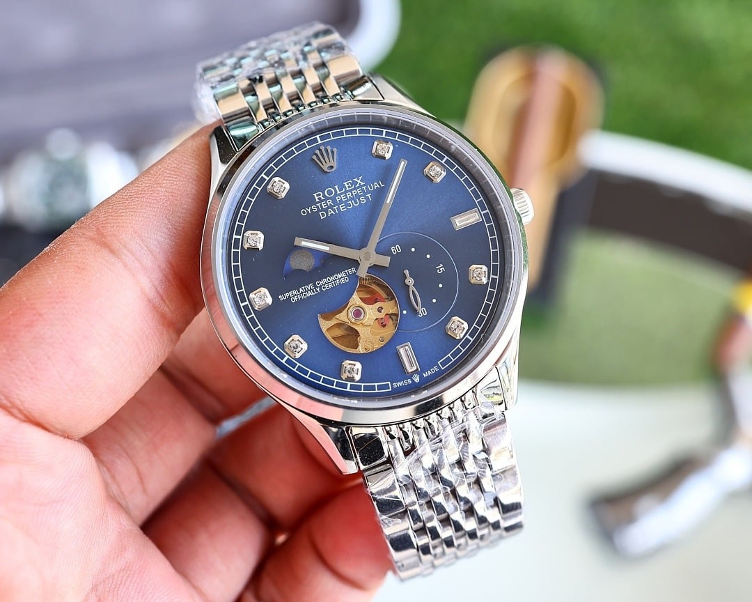 Rolex Datejust Oyster Perpetual 41 Silver Toned For Men - Image 3