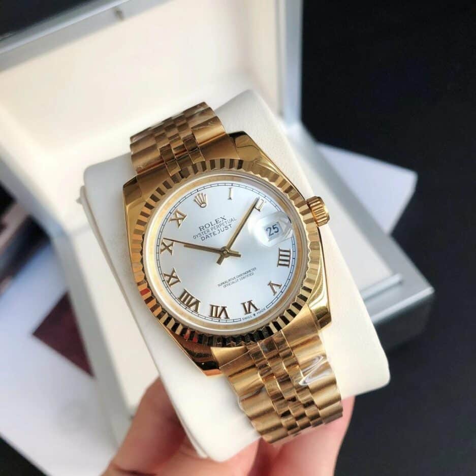 Rolex Datejust Watch Gold Toned Unisex 622546 - Image 6