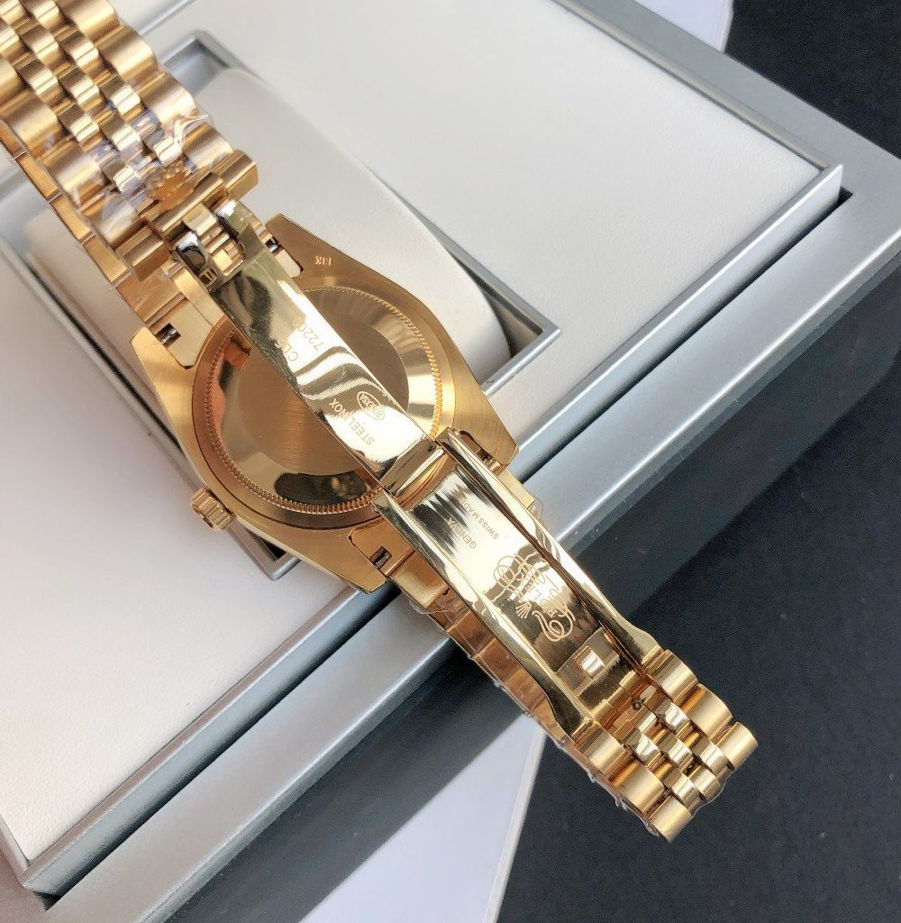 Rolex Datejust Watch Gold Toned Unisex 622546