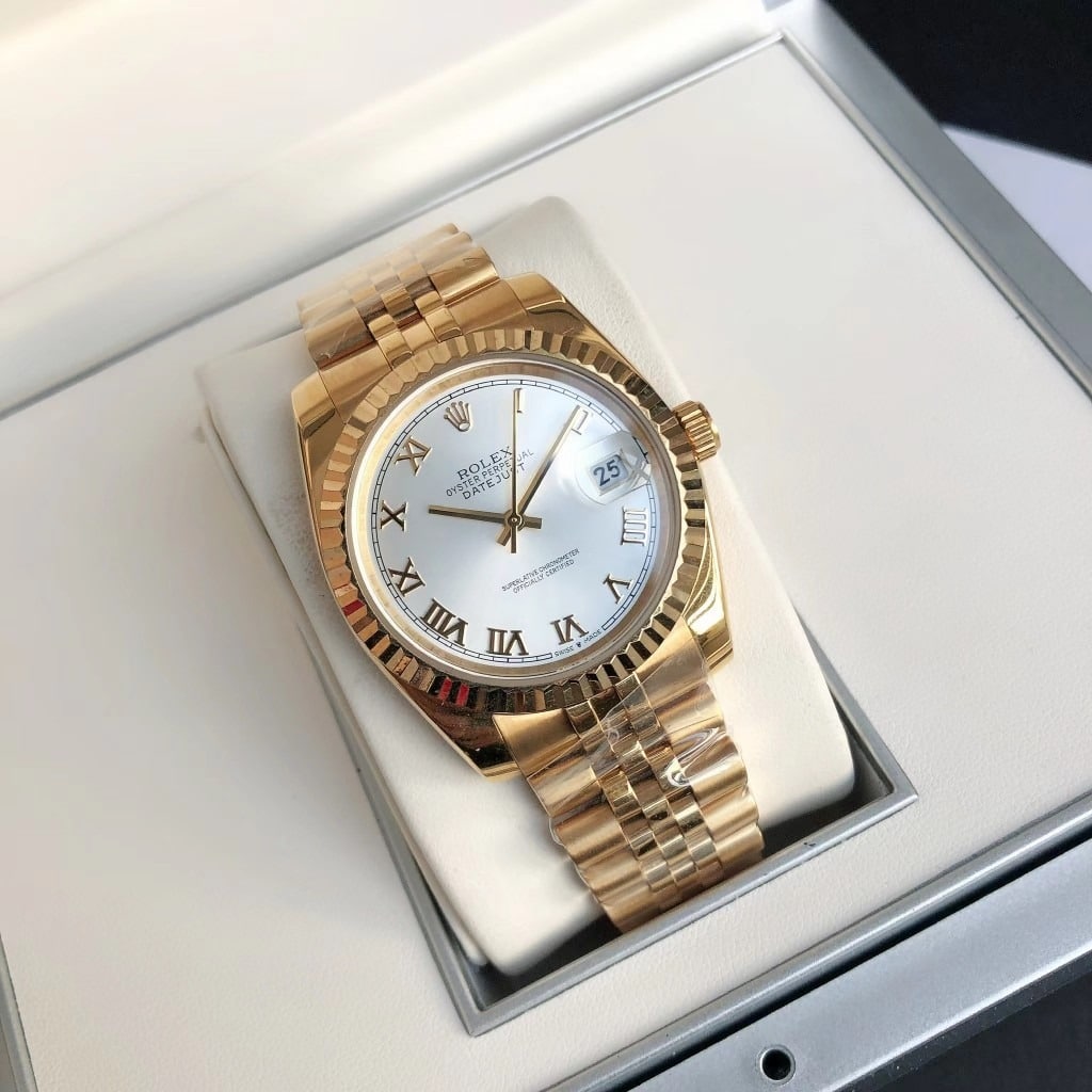 Rolex Datejust Watch Gold Toned Unisex 622546 - Image 5