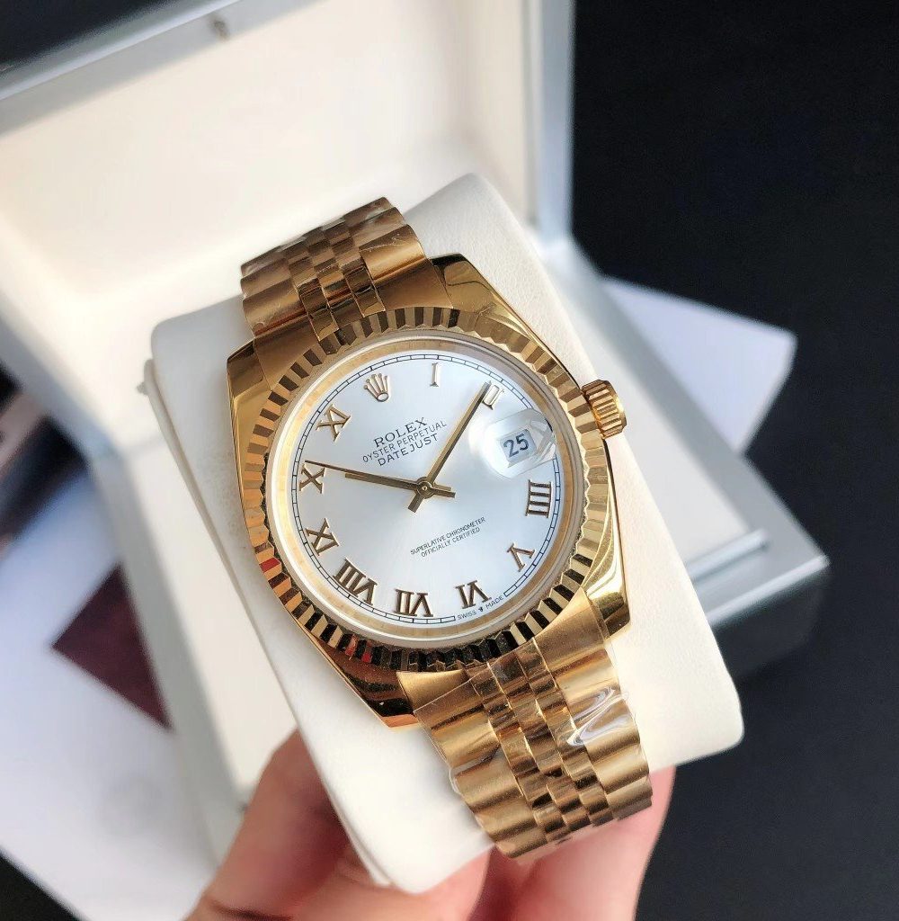 Rolex Datejust Watch Gold Toned Unisex 622546