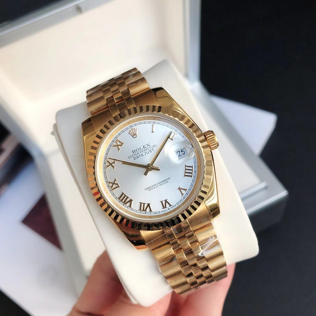 Rolex Datejust Watch Gold Toned Unisex 622546