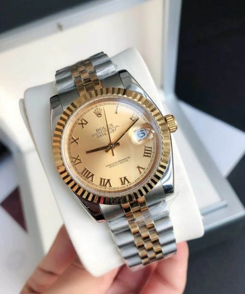 Rolex Datejust Watch Gold/Silver Toned Unisex 116233