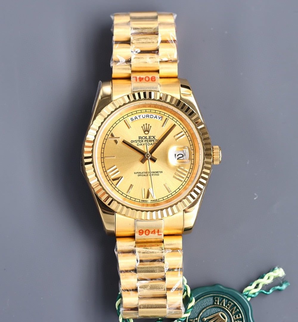 Rolex Day-Date 41mm Gold Toned For Men