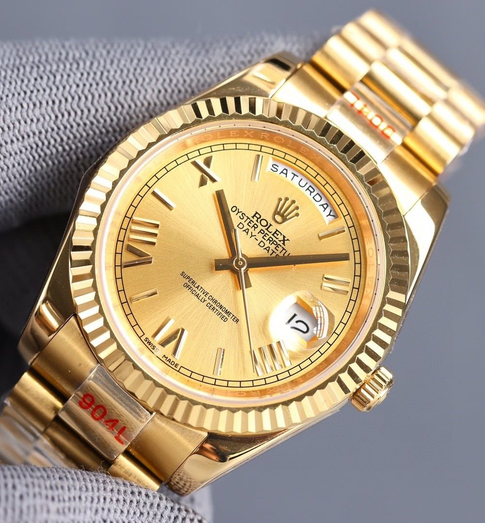 Rolex Day-Date 41mm Gold Toned For Men