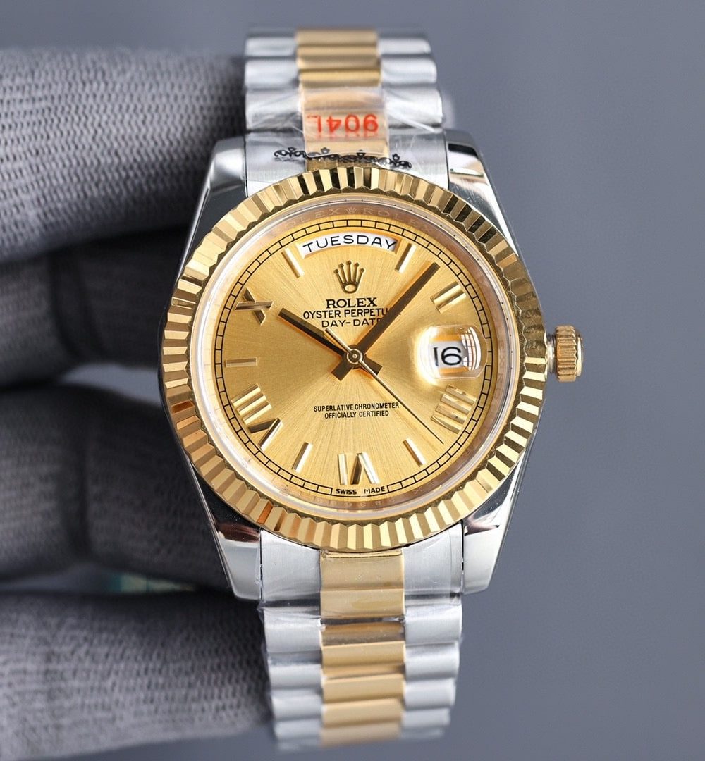 Rolex Day-Date 41mm Gold Toned For Men