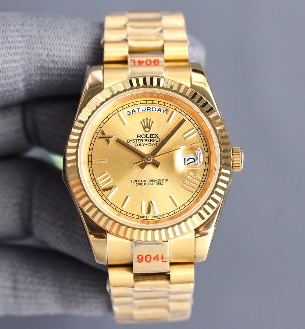 Rolex Day-Date 41mm Gold Toned For Men