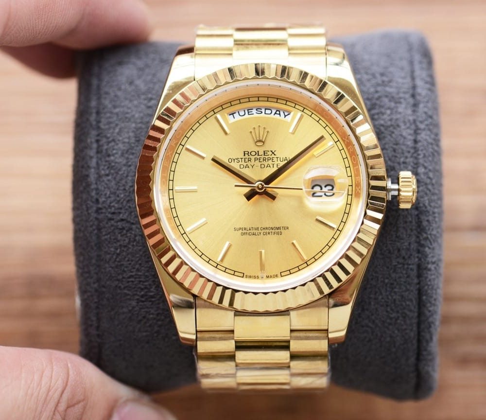 Rolex Day-date 41mm Gold Toned For Men