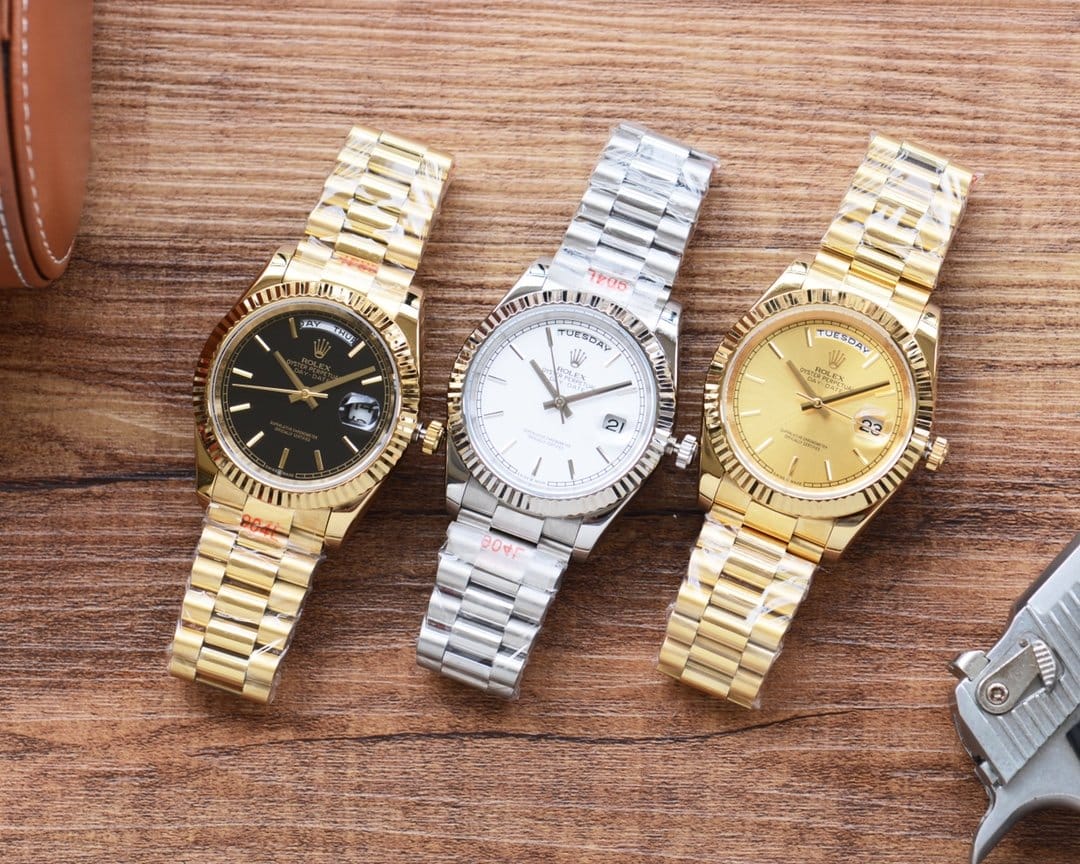 Rolex Day-date 41mm Silver Toned For Men - Image 2