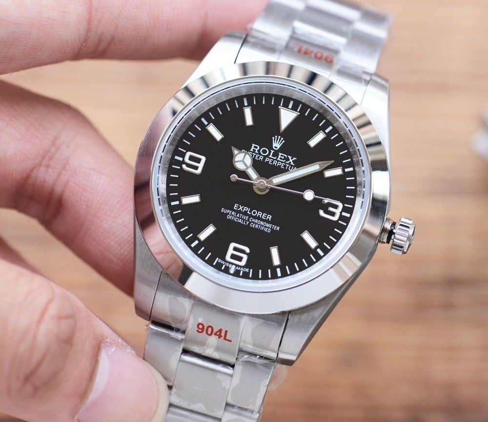 Rolex Explorer 42mm Silver Toned For Men 98086