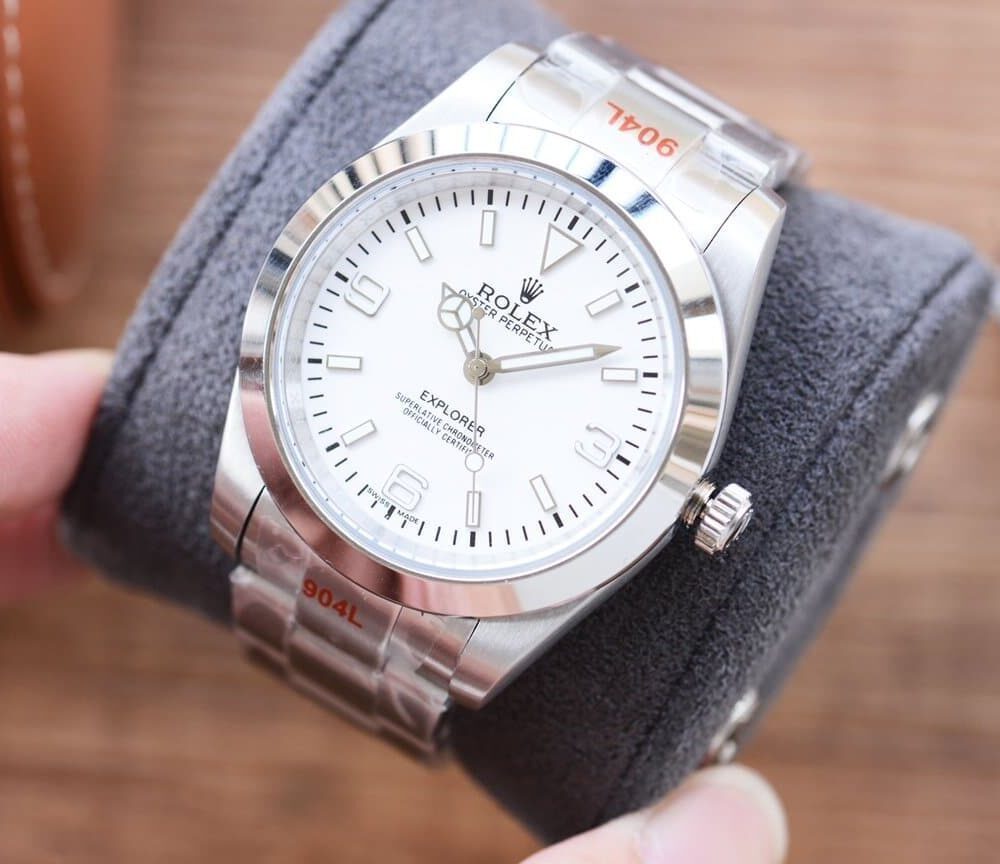 Rolex Explorer 42mm Silver Toned For Men 98086