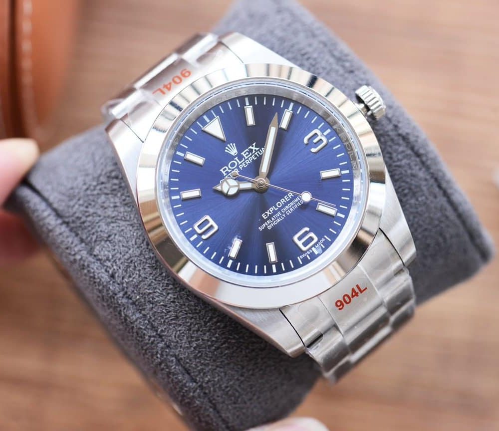 Rolex Explorer 42mm Silver Toned For Men 98086