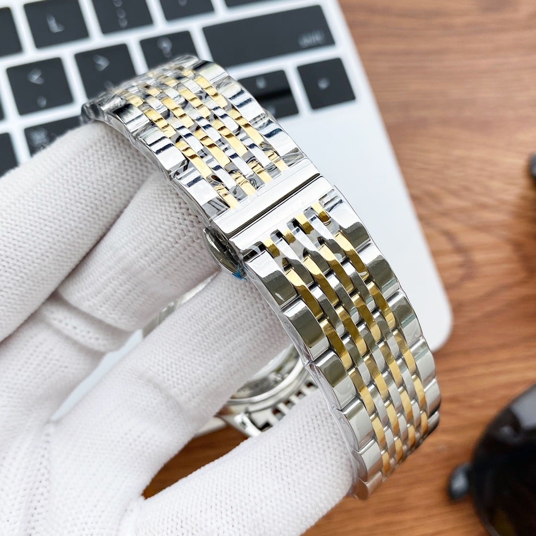 Rolex Oyster Perpetual 43mm Gold/Silver Toned For Men - Image 2