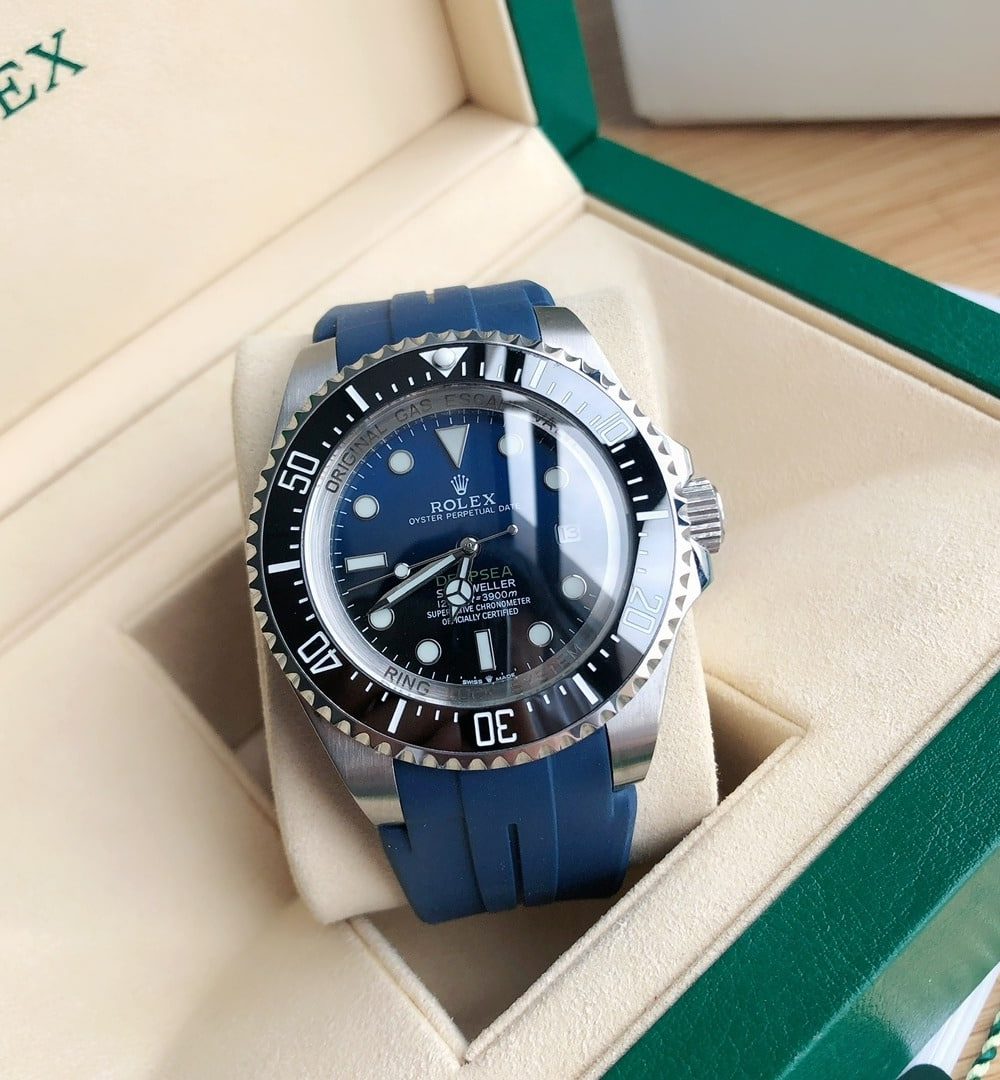 Rolex Sea Dweeler 44mm Silver Toned For Men